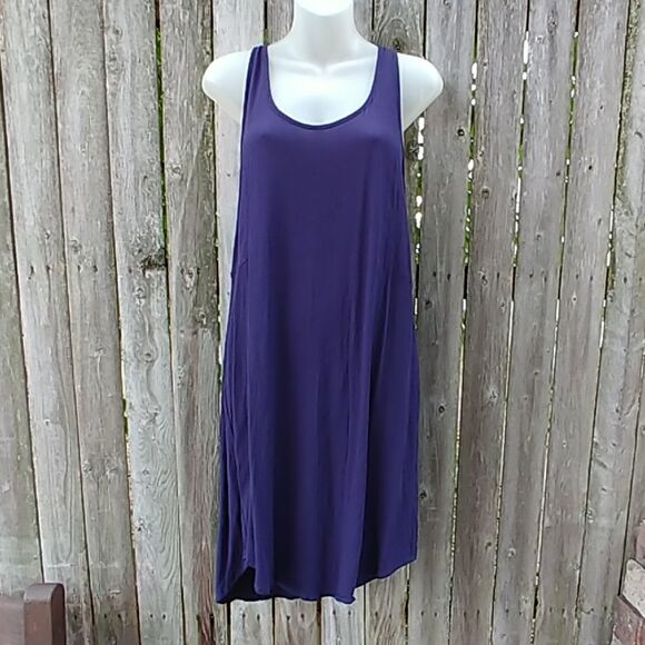 2 for $20 Forever 21 Navy Blue Rayon Sundress - Picture 1 of 3